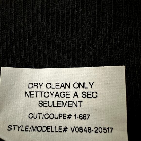 Vince Stirrup Leggings Pull On Skinny Stretchy Pintuck Casual Versatile Black M - Picture 5 of 6